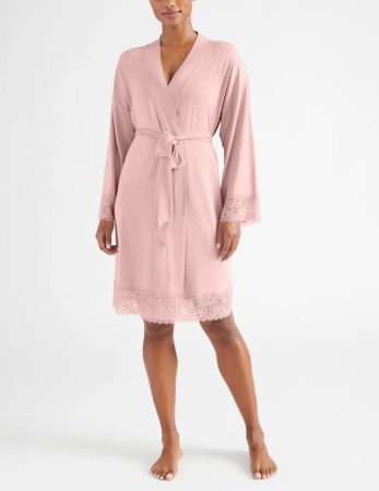 Knix Lace Trim Robe